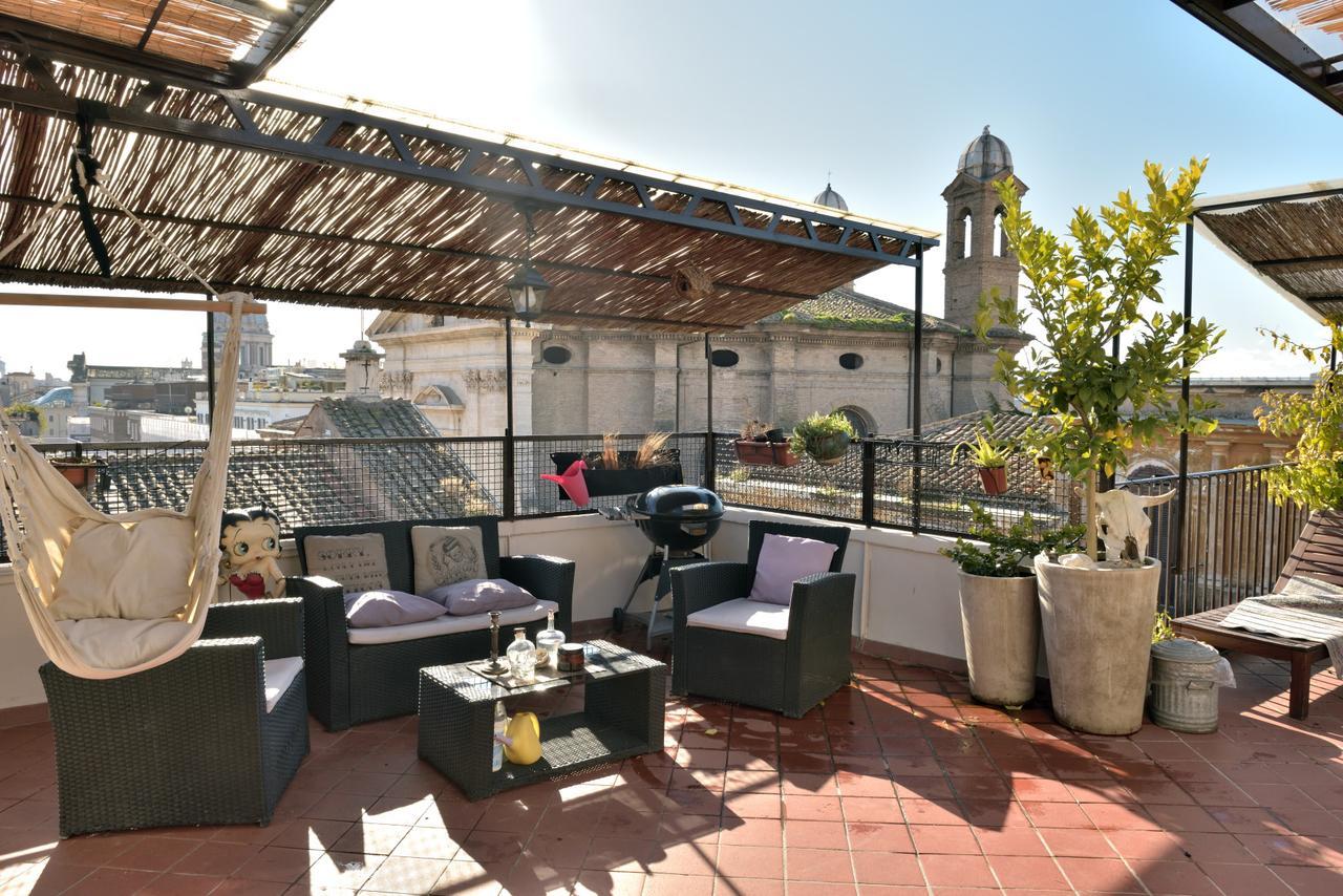 דירות רומא Irex Via Del Corso Private Attico With Jacuzzi מראה חיצוני תמונה